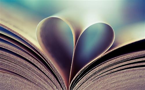 Heart book pages 